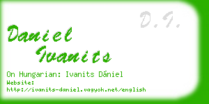 daniel ivanits business card
